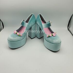 *MINOR FLAW* SOLD OUT NWOB Dolls Kill/Sugar Thrillz Mary Janes